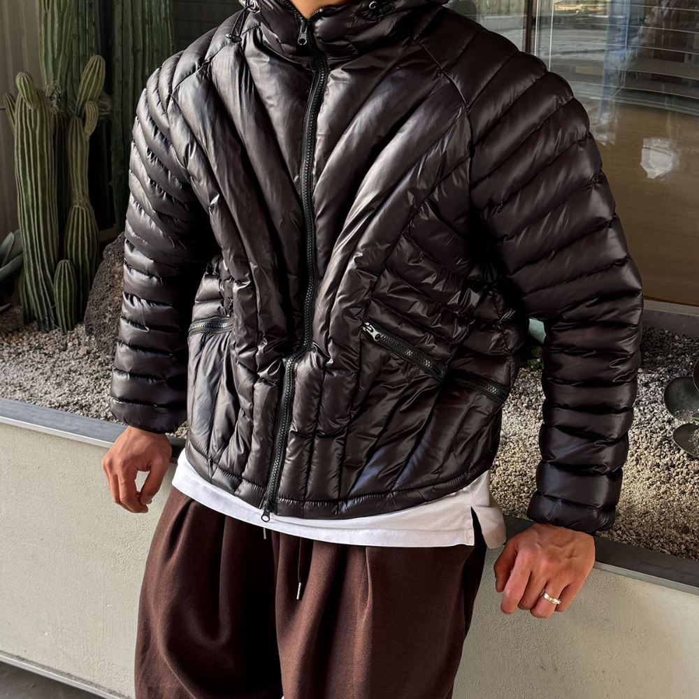 模特兒配戴墊肩的圖片 - S177L20