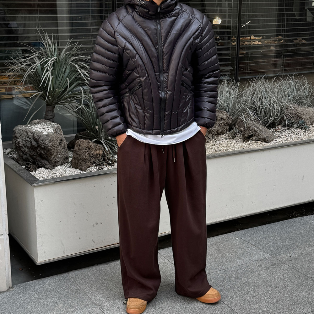 模特兒配戴墊肩的圖片 - S177L23