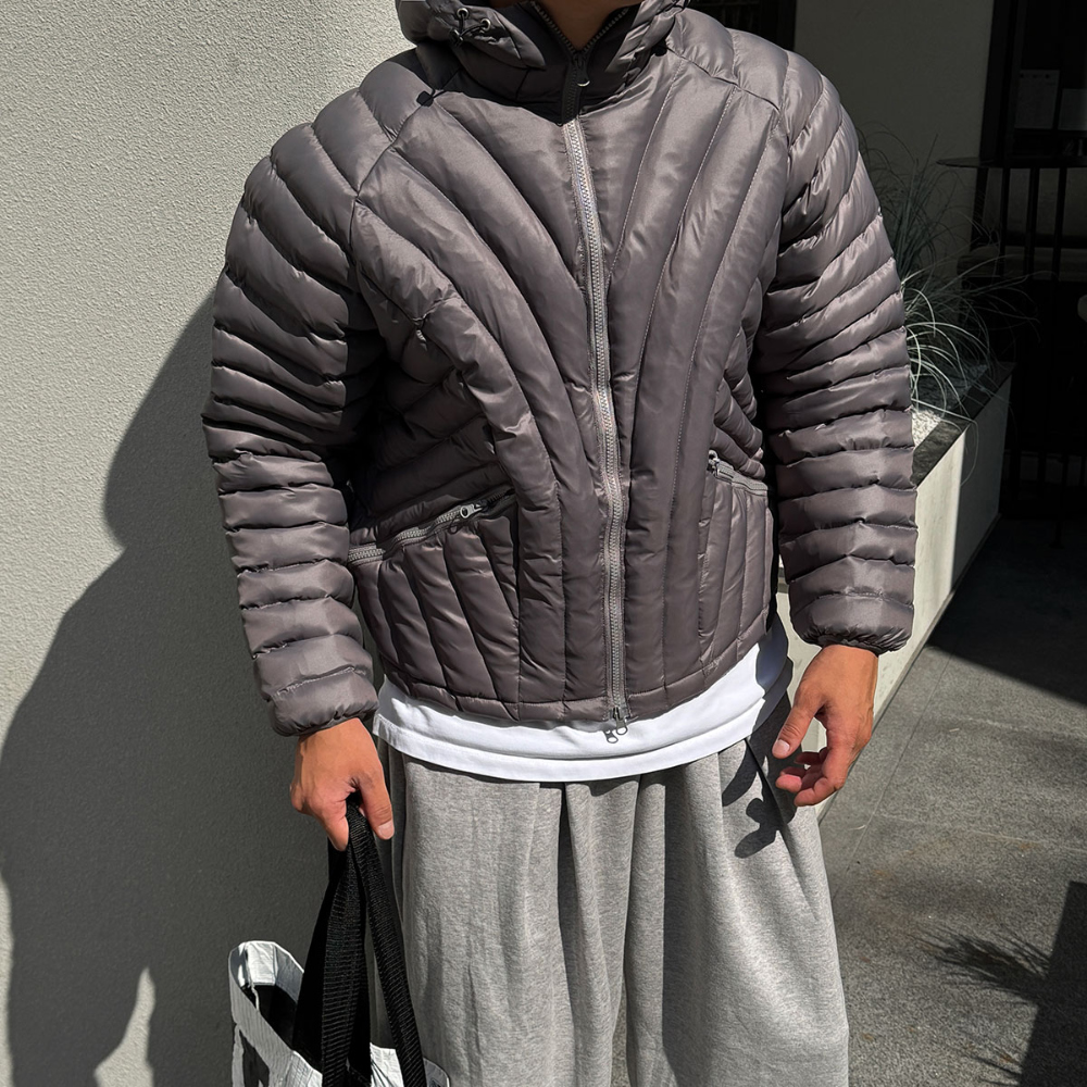 模特兒配戴墊肩的圖片 - S177L14