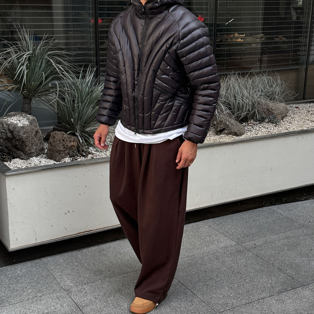 模特兒配戴墊肩的圖片 - S177L22