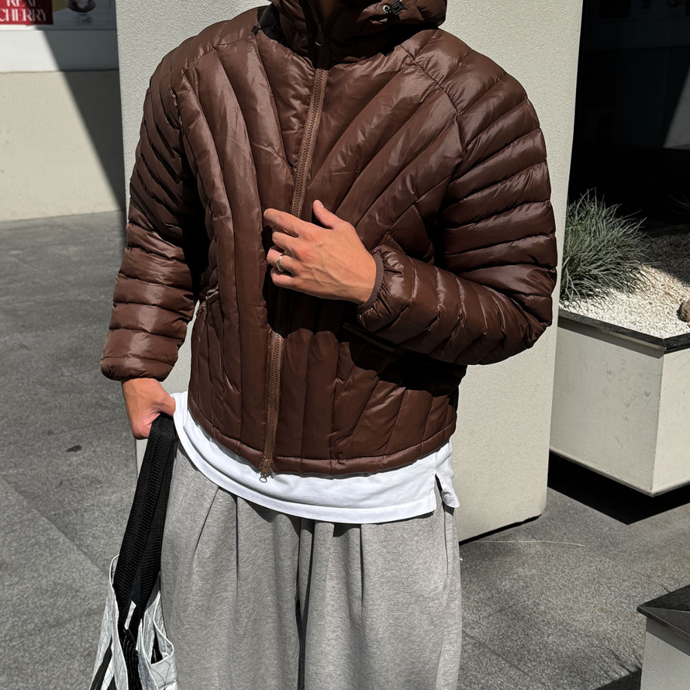 模特兒配戴墊肩的圖片 - S177L9