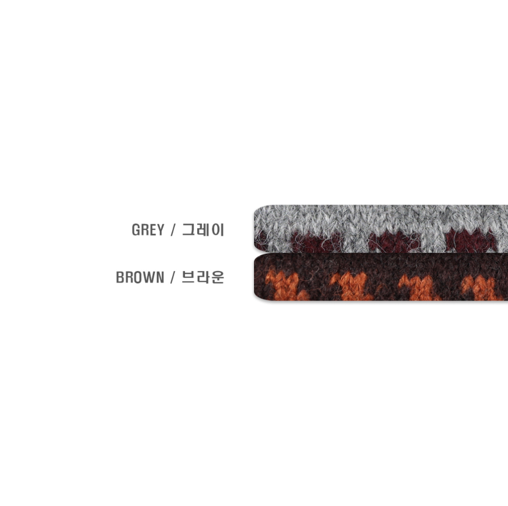 카디건 초콜렛 색상 이미지-S163L10