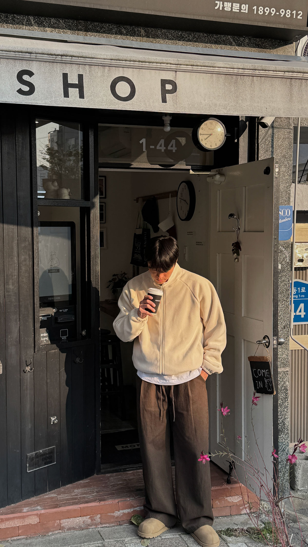 재킷 모델 착용 이미지-S238L10