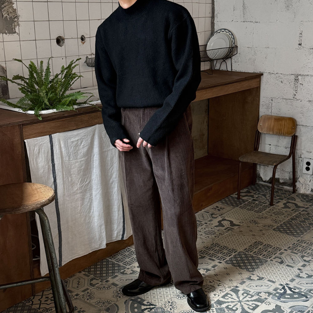 바지 모델 착용 이미지-S150L13