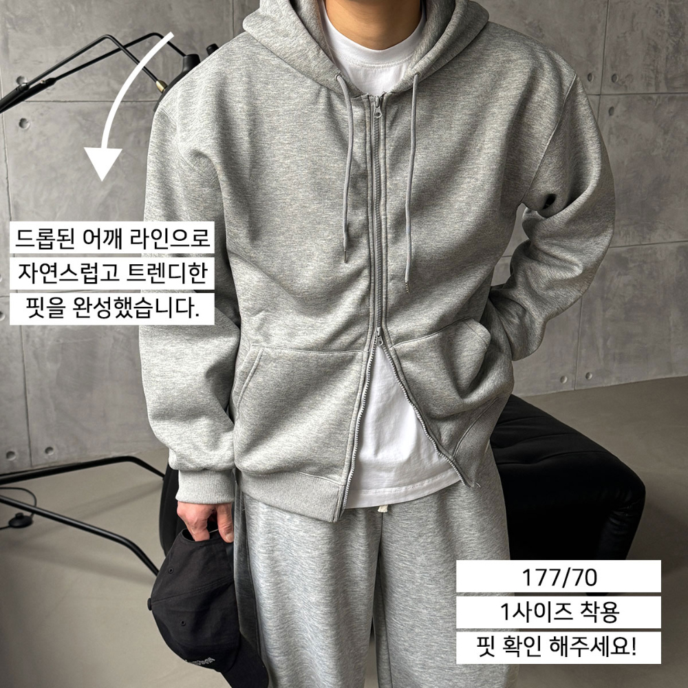 재킷 모델 착용 이미지-S179L2