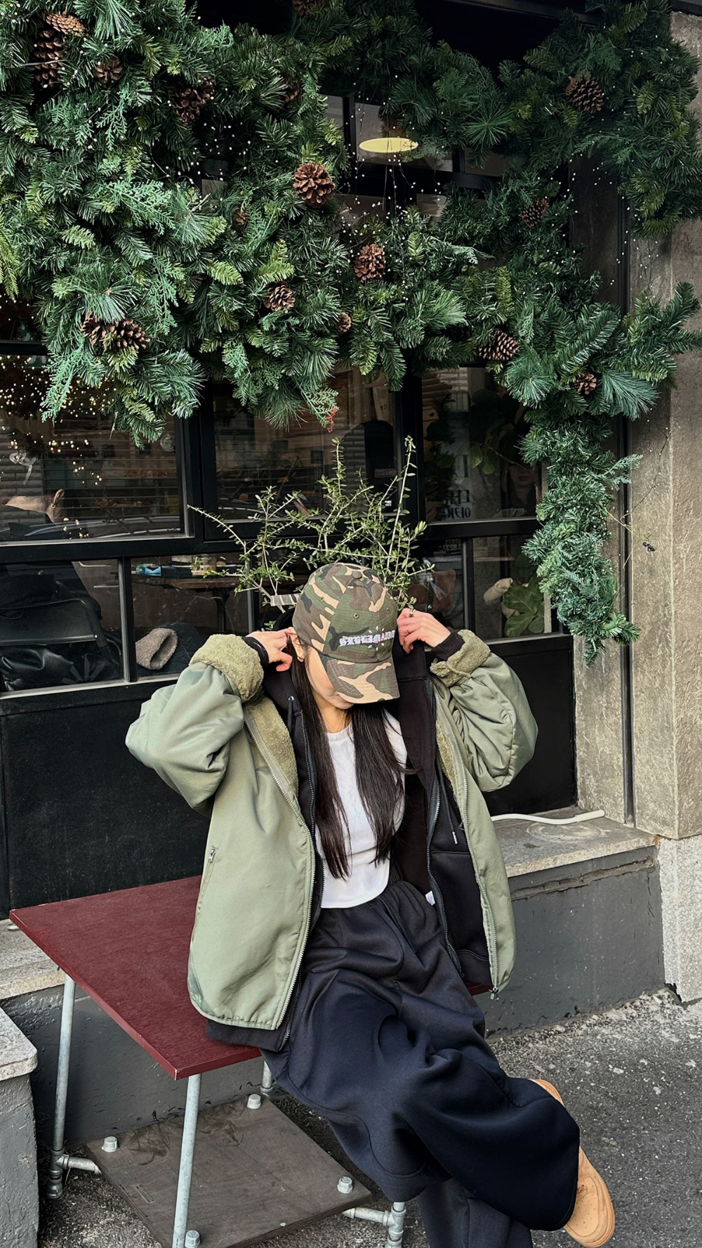재킷 모델 착용 이미지-S136L99