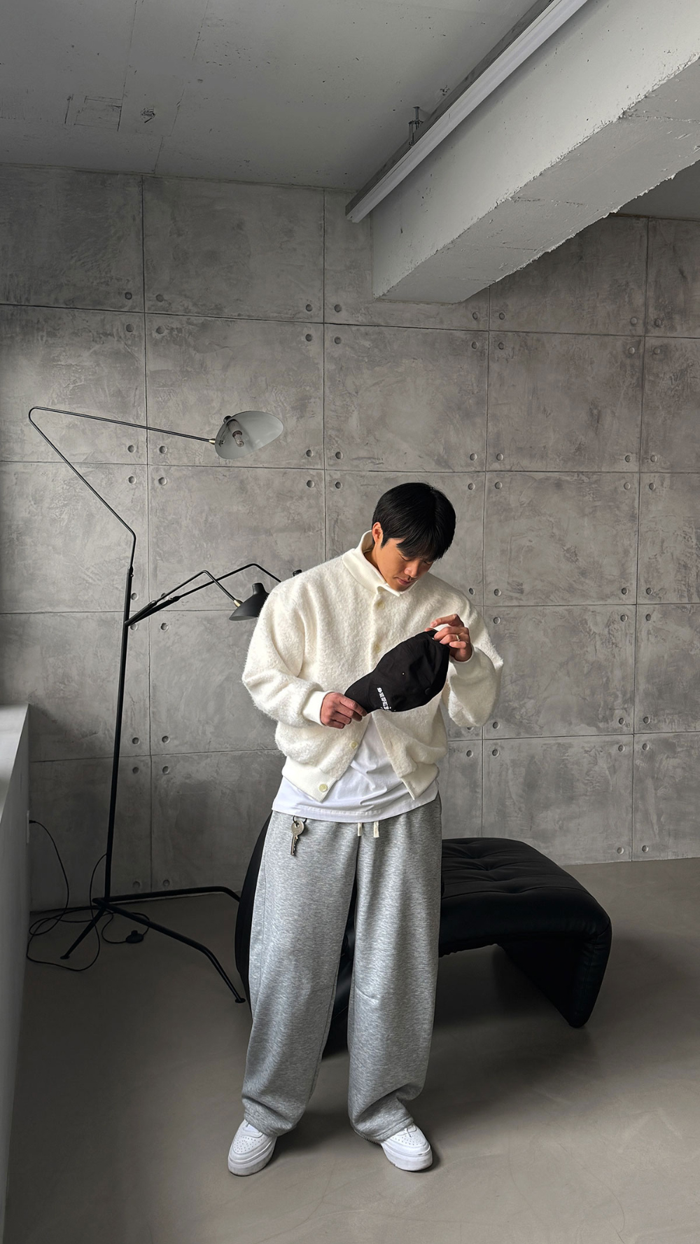 재킷 모델 착용 이미지-S153L19
