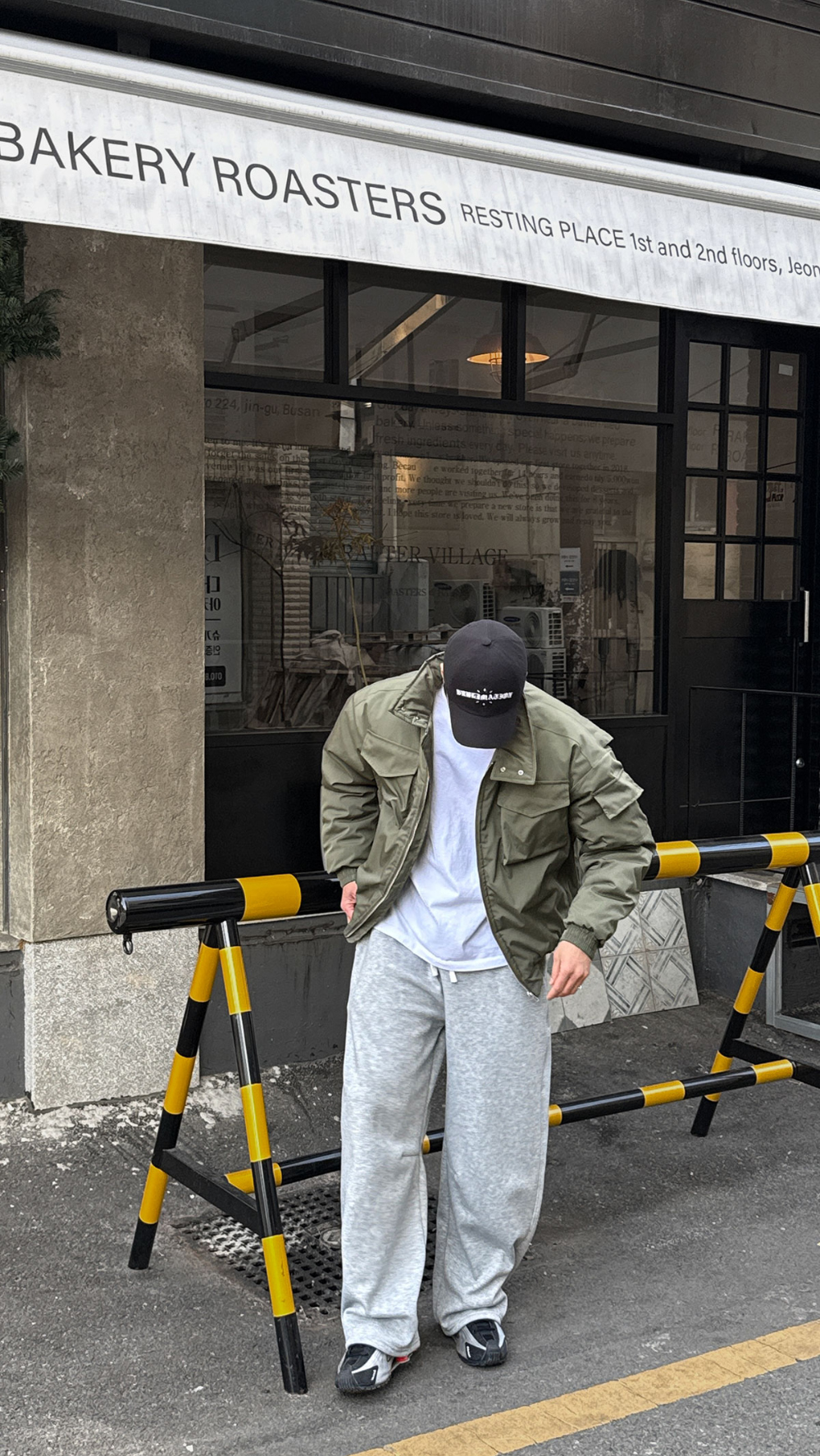 재킷 모델 착용 이미지-S256L43