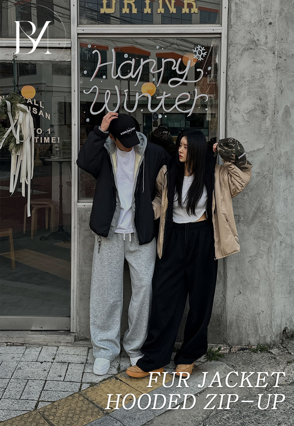 재킷 모델 착용 이미지-S177L3
