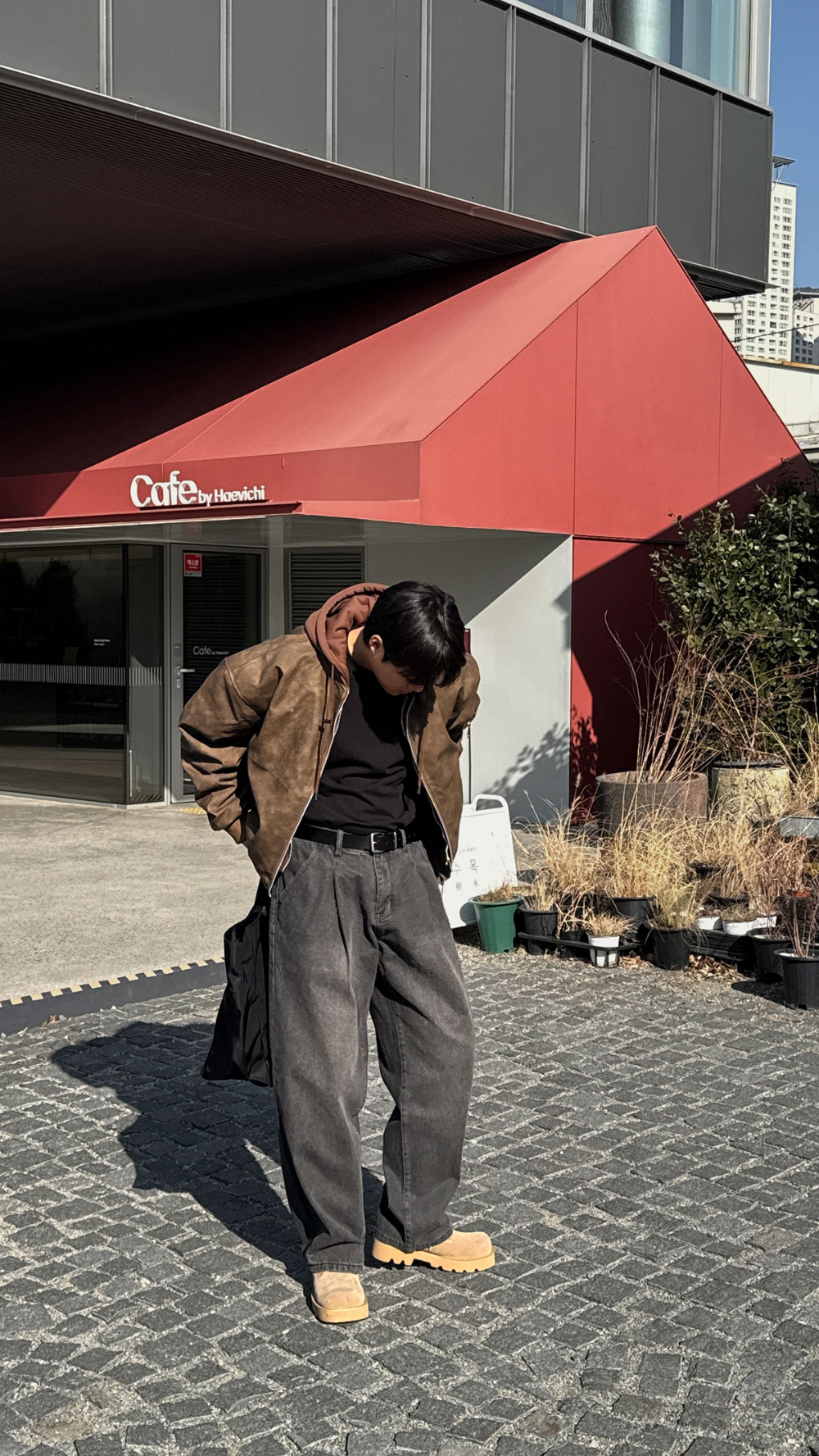 재킷 모델 착용 이미지-S261L42