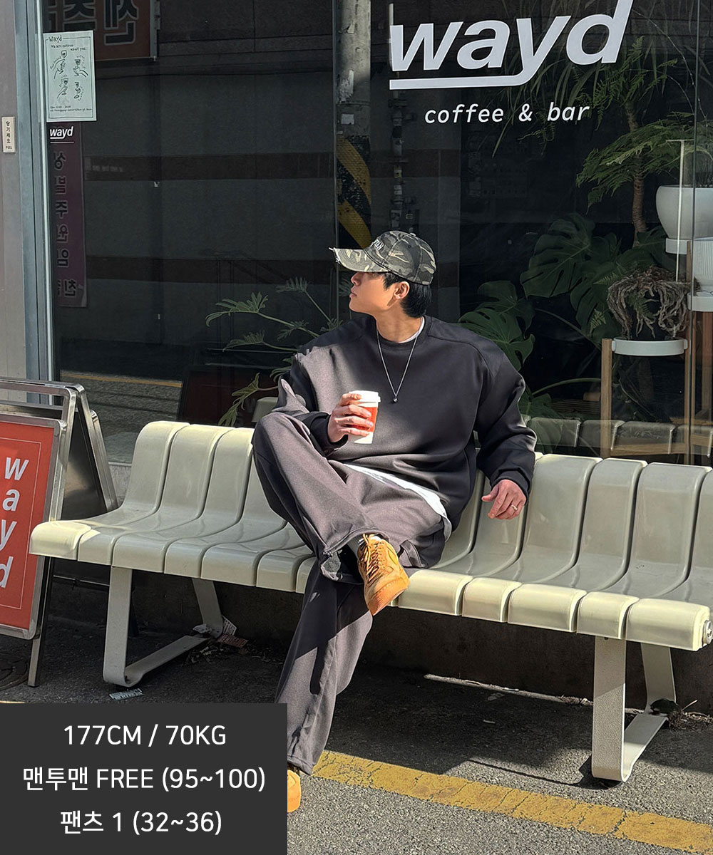 바지 모델 착용 이미지-S232L20