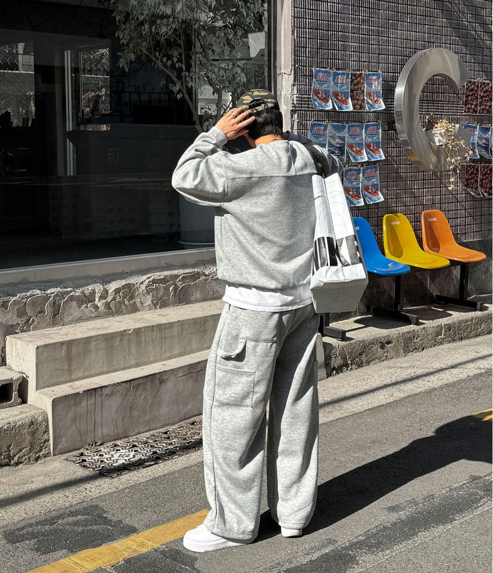 긴팔 티셔츠 모델 착용 이미지-S146L8