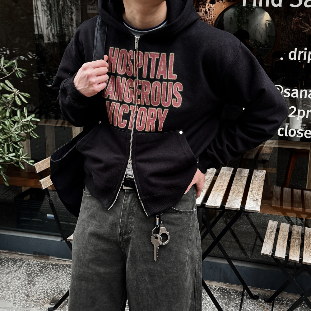긴팔 티셔츠 모델 착용 이미지-S149L13