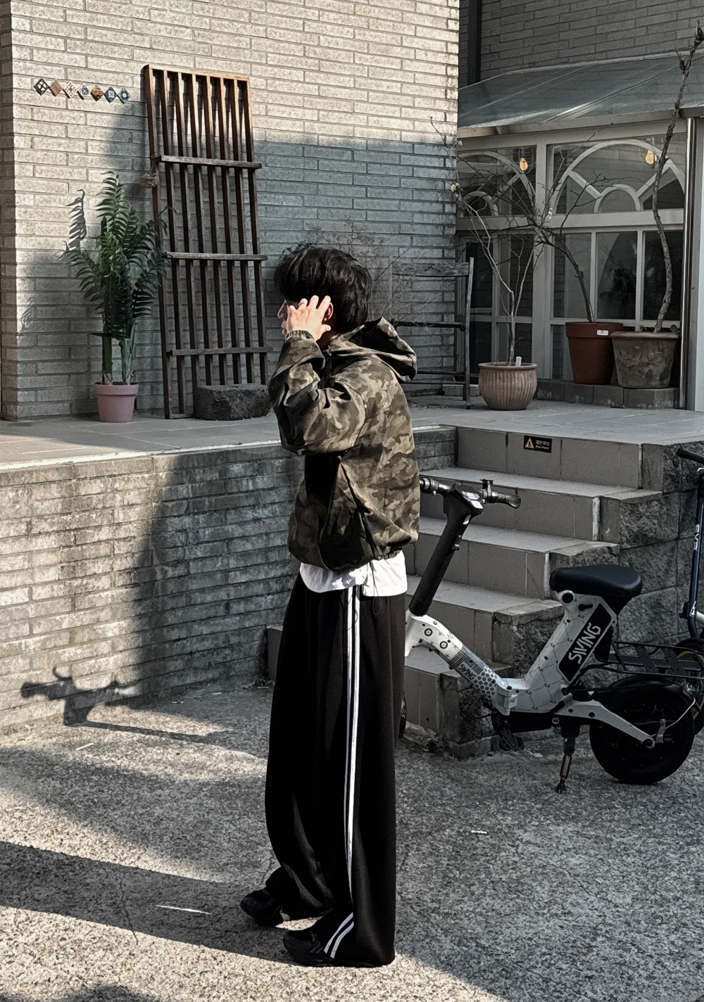 재킷 모델 착용 이미지-S149L25