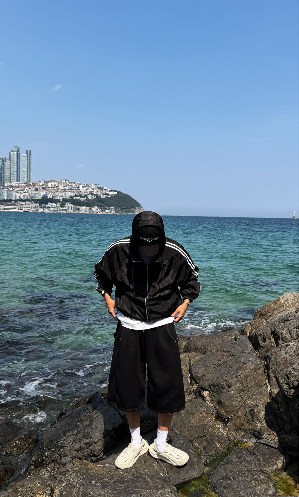 재킷 모델 착용 이미지-S164L113