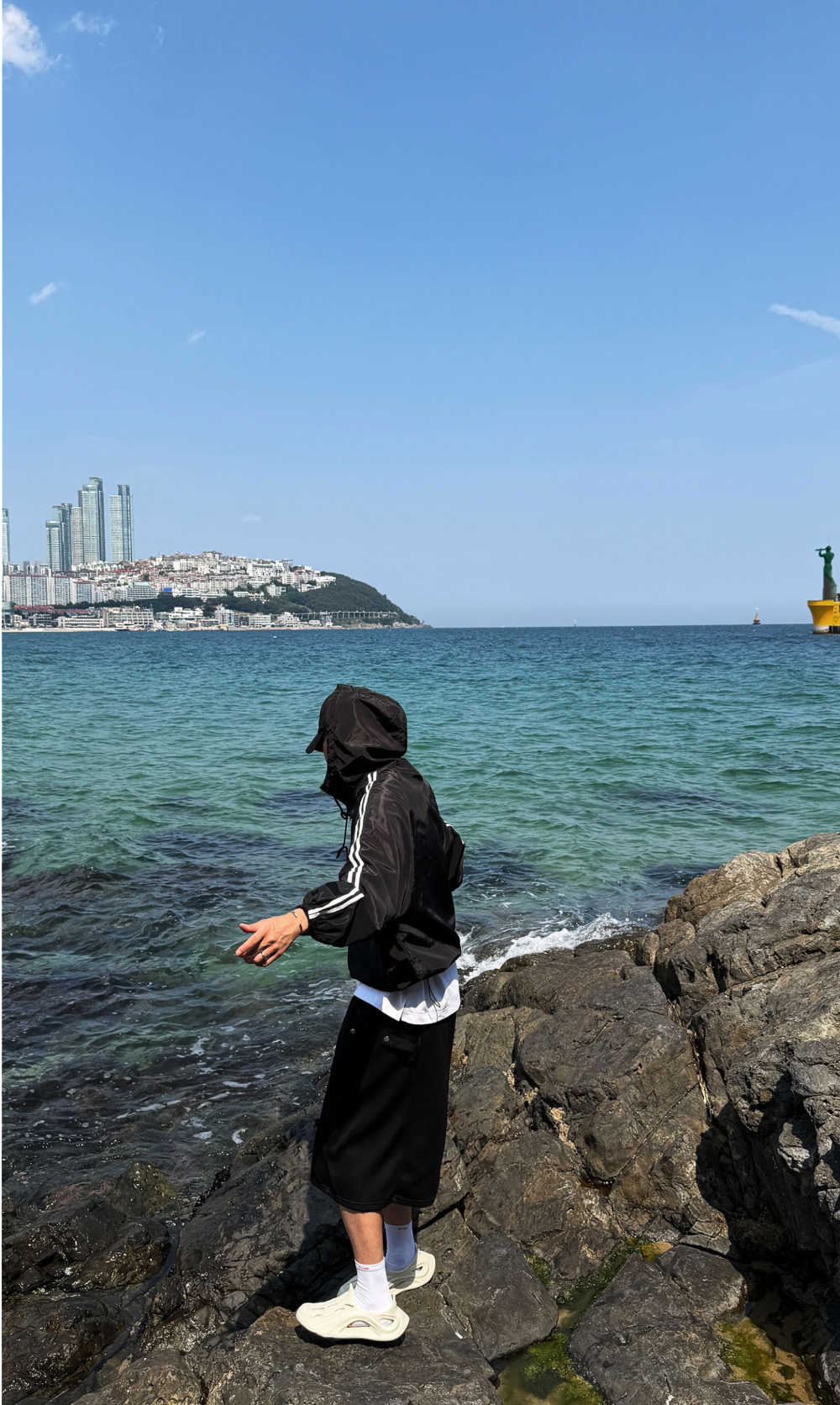 재킷 모델 착용 이미지-S164L111