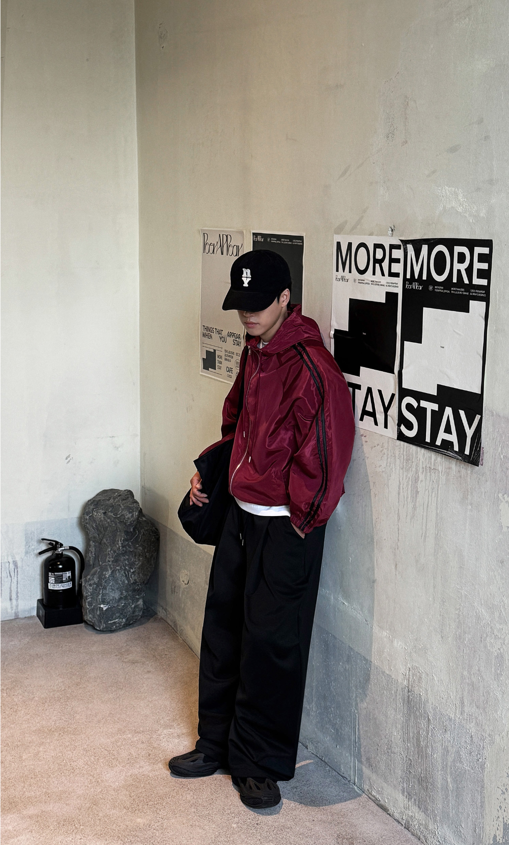 재킷 모델 착용 이미지-S167L8