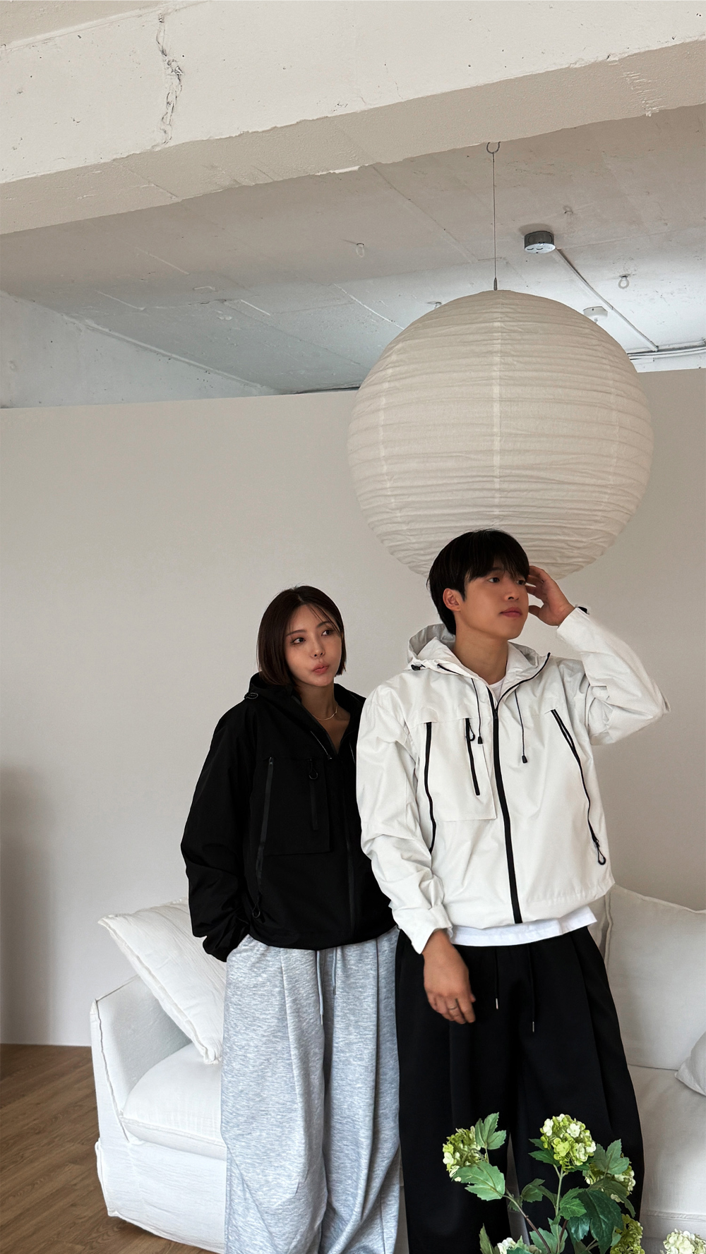 재킷 모델 착용 이미지-S204L20
