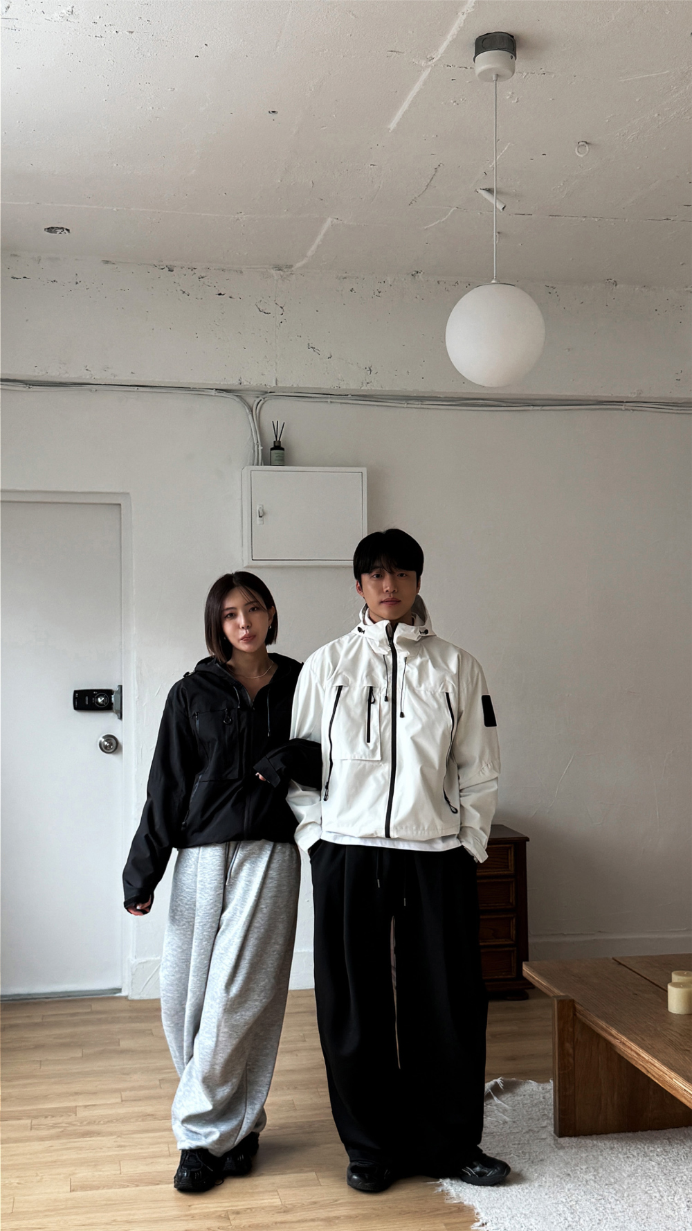 재킷 모델 착용 이미지-S204L21