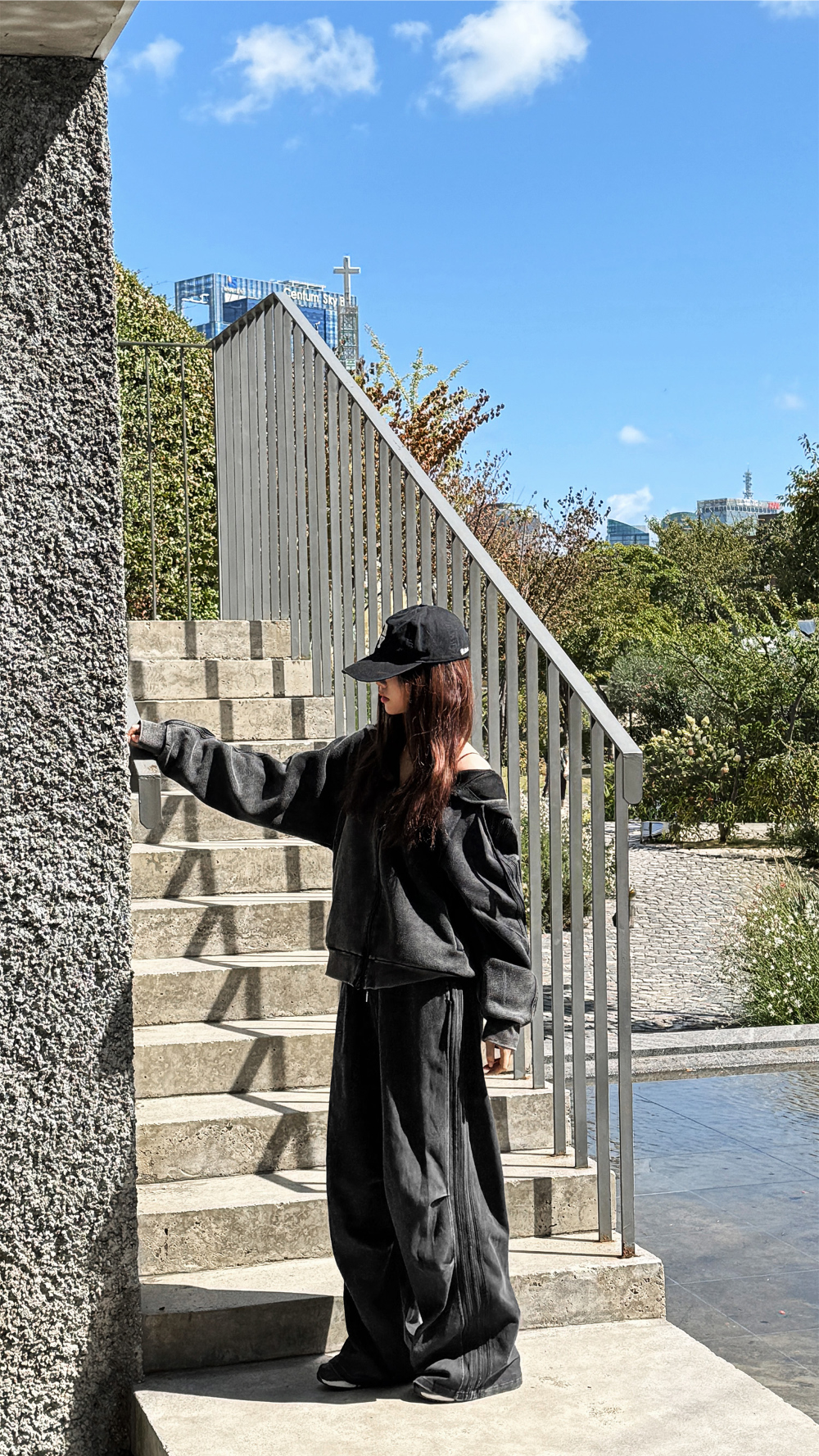 악세사리 모델 착용 이미지-S216L29