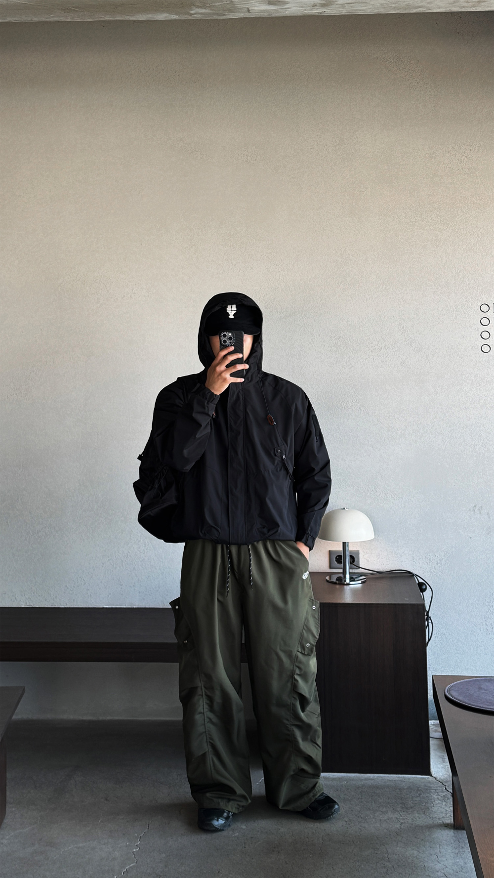 재킷 모델 착용 이미지-S214L37