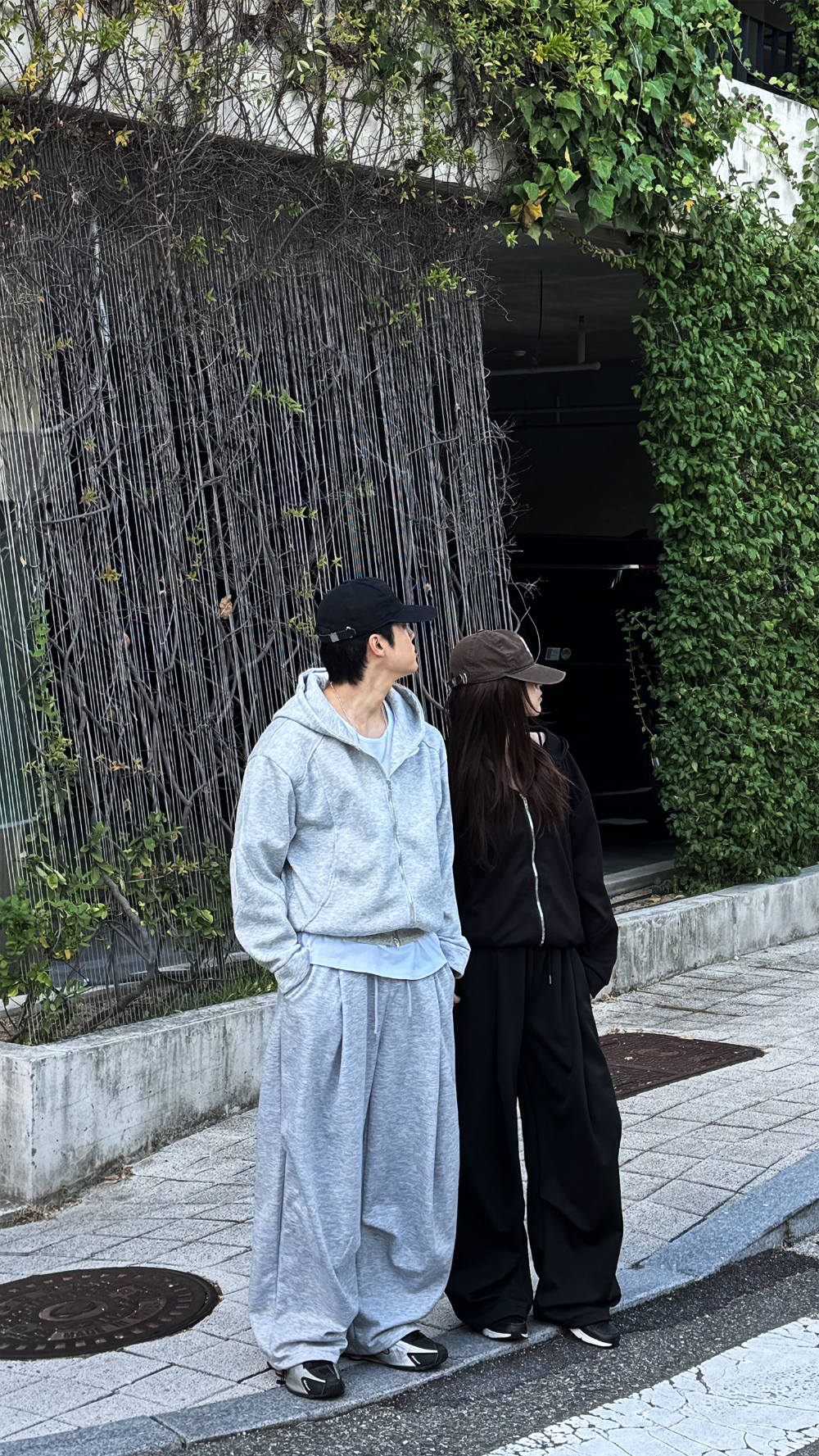 모자 모델 착용 이미지-S219L6