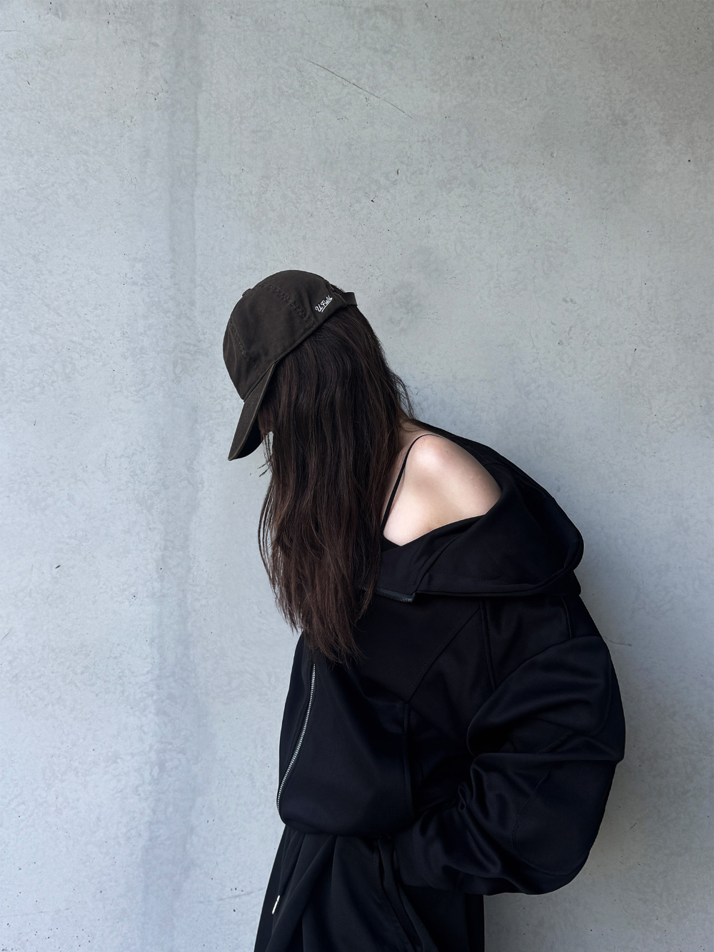 모자 모델 착용 이미지-S219L18