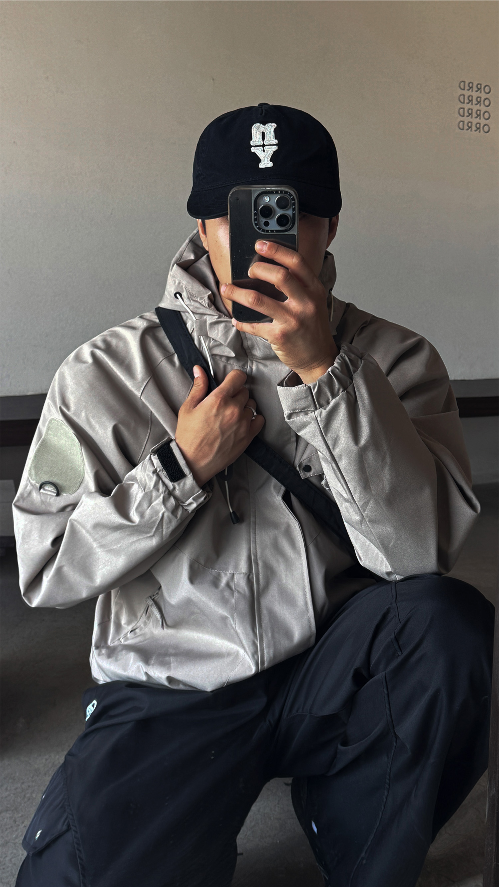 재킷 모델 착용 이미지-S211L31