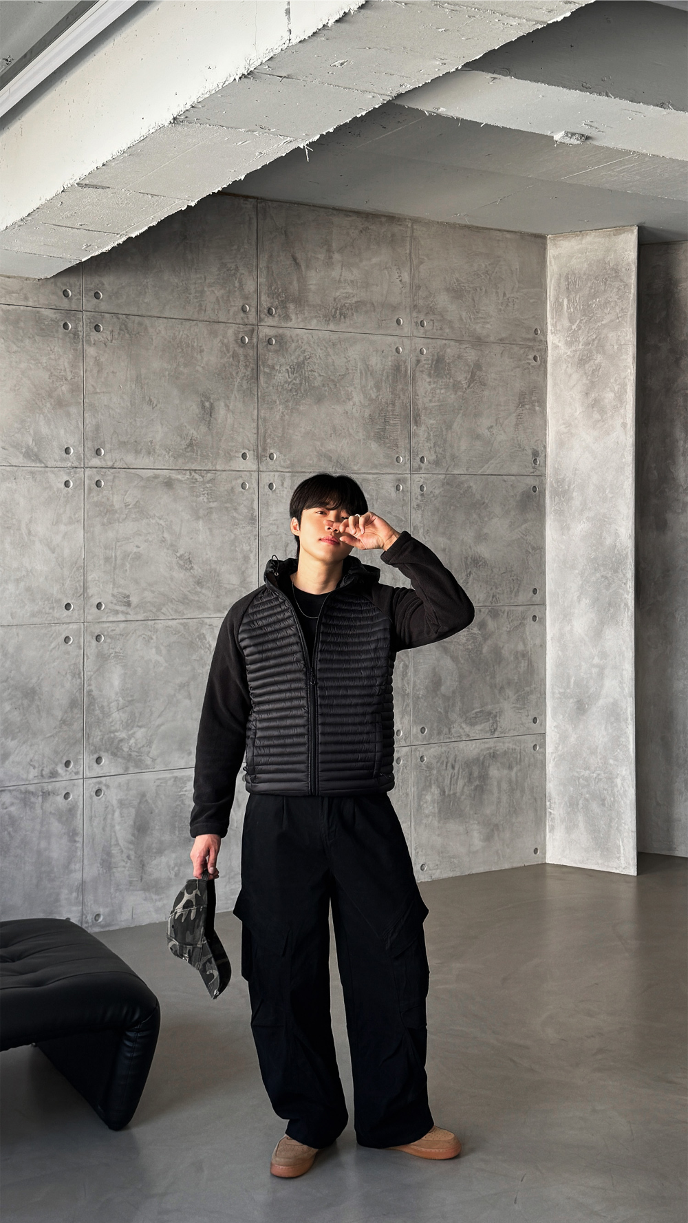 재킷 모델 착용 이미지-S226L24