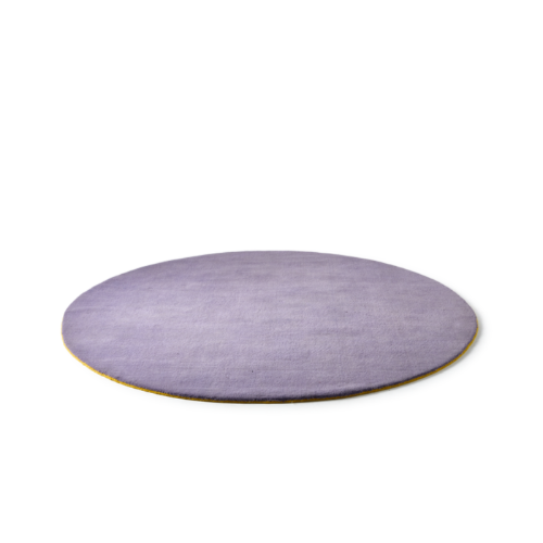 Outline Rug - Round Lilac