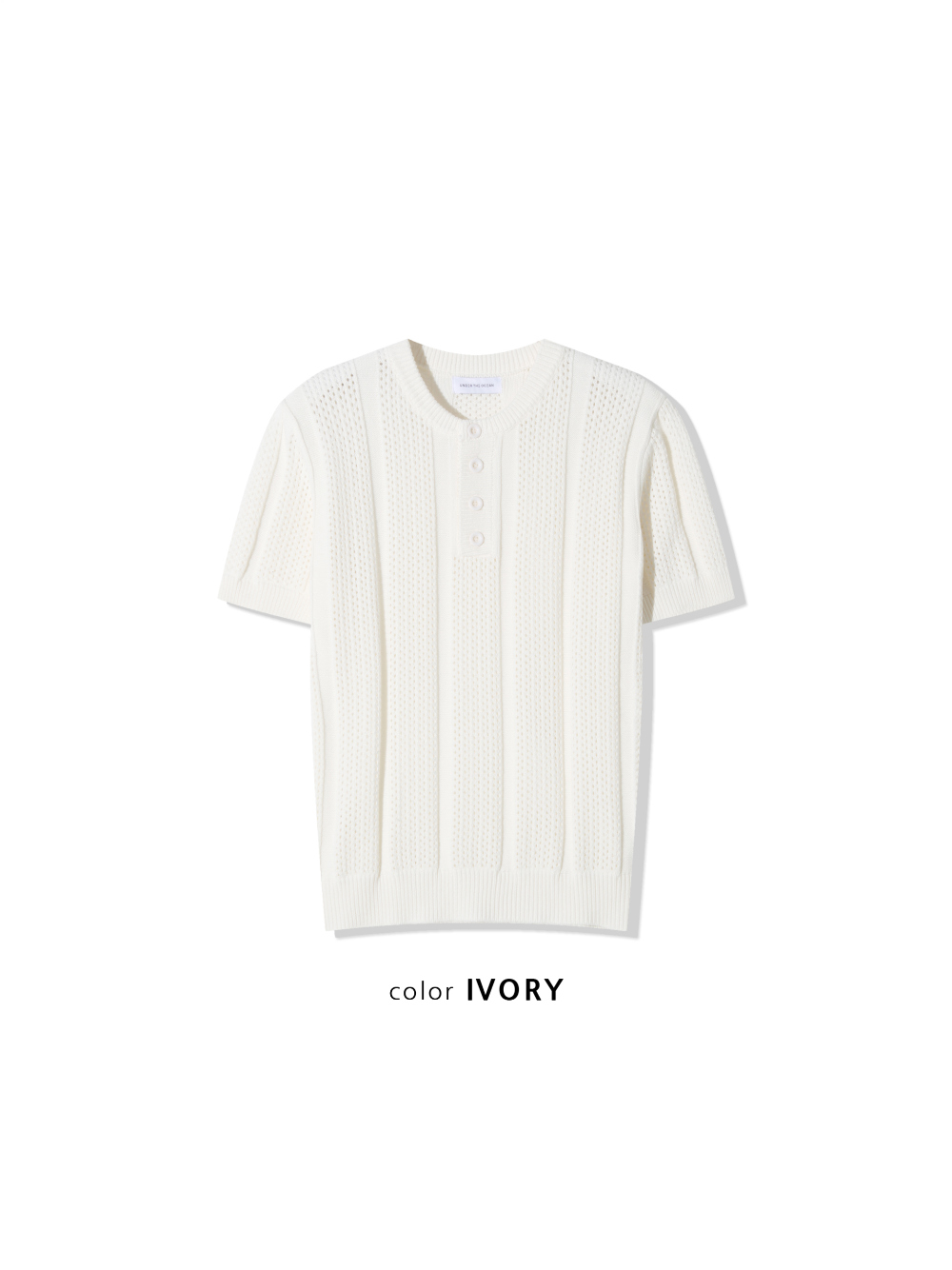 반팔 티셔츠 화이트 색상 이미지-S1L49