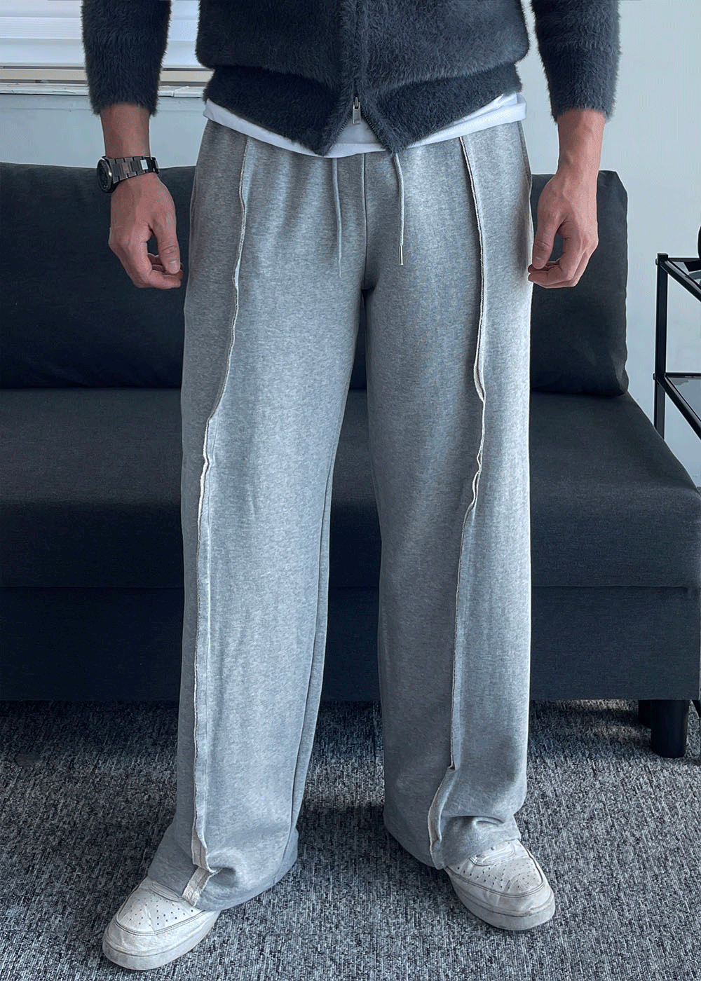 아이오타 데끼 와이드 팬츠