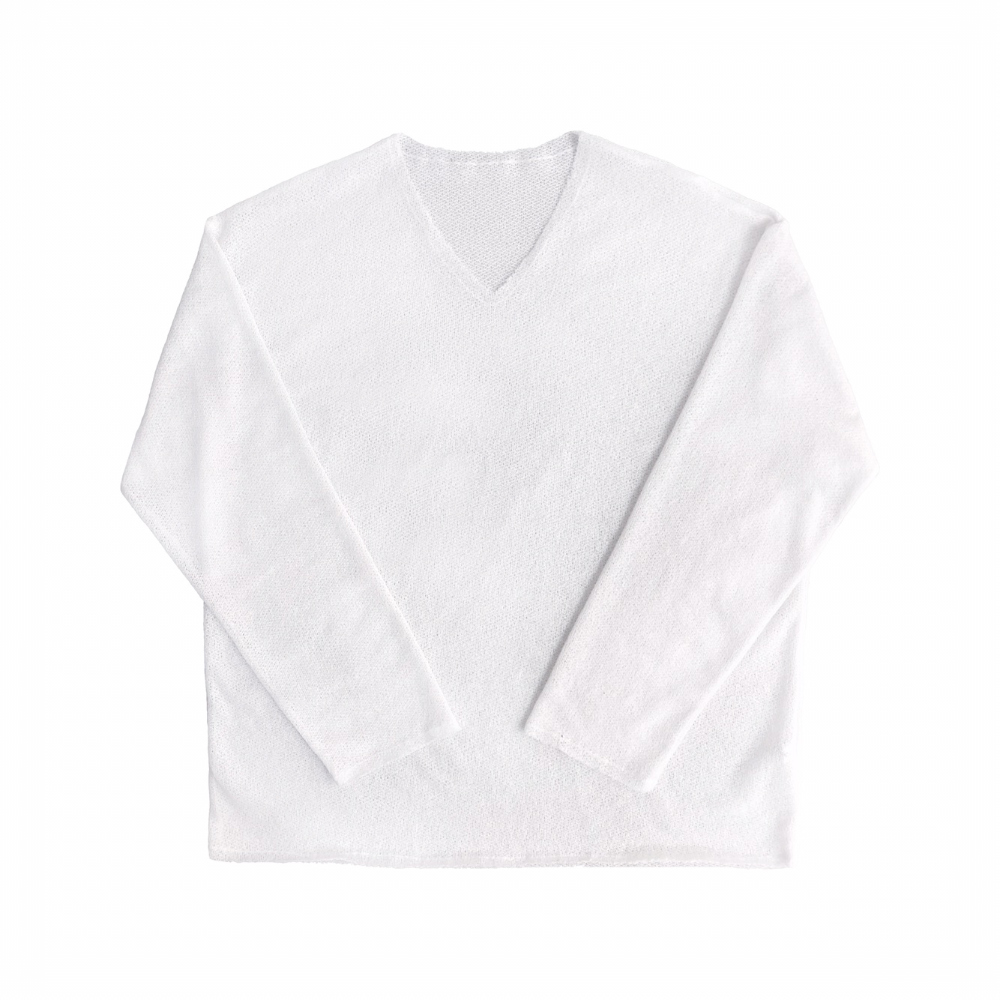 긴팔 티셔츠 화이트 색상 이미지-S2L5