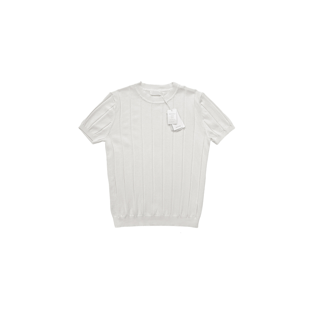 반팔 티셔츠 화이트 색상 이미지-S1L50