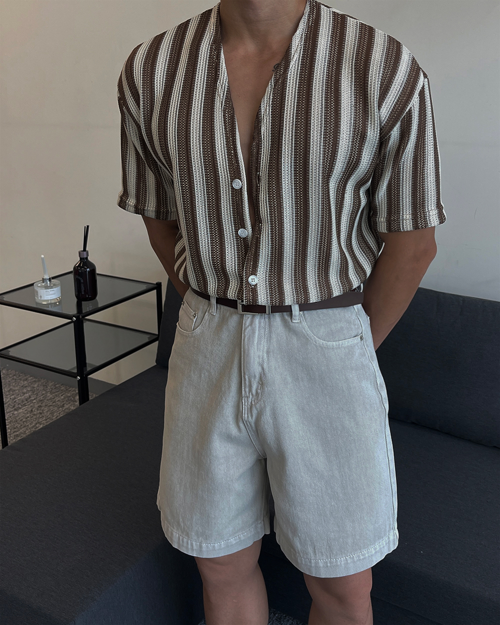 블라우스 모델 착용 이미지-S1L30