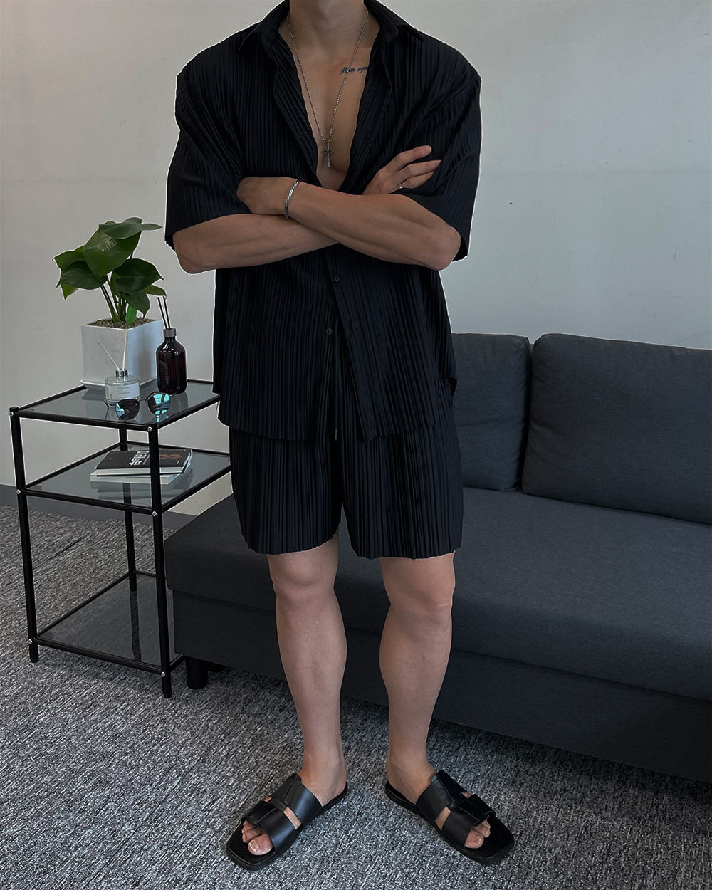 洋裝模特兒穿著圖片 - S1L37