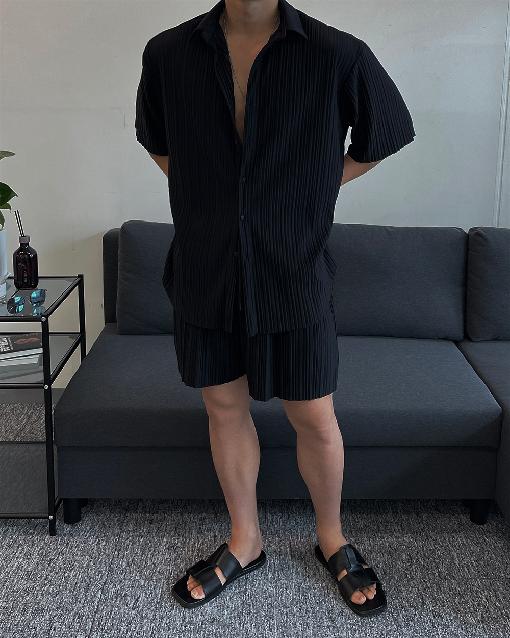 洋裝模特兒穿著圖片 - S1L34