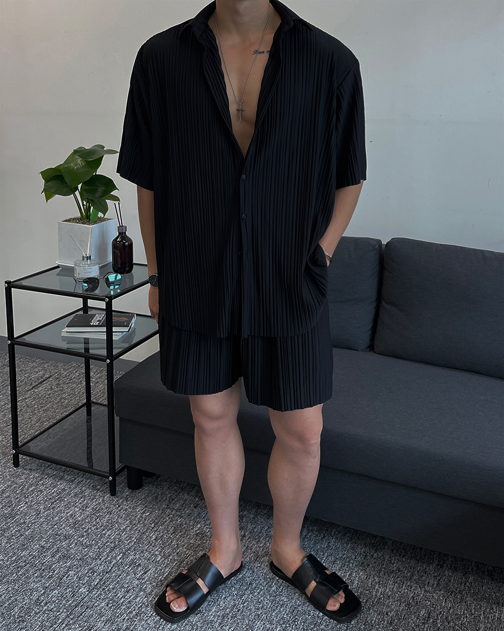 洋裝模特兒穿著圖片 - S1L39