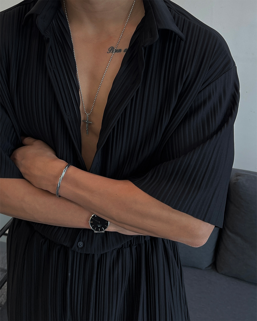 洋裝模特兒穿著圖片 - S1L20