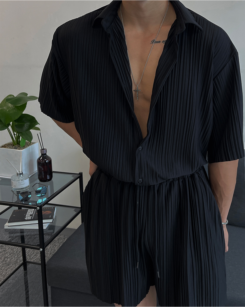 洋裝模特兒穿著圖片 - S1L45