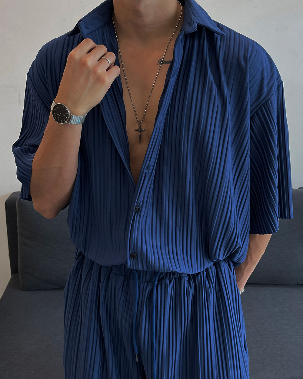 洋裝模特兒穿著圖片 - S1L23