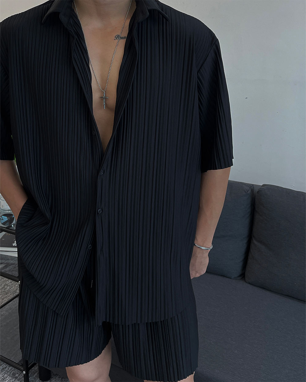 洋裝模特兒穿著圖片 - S1L33