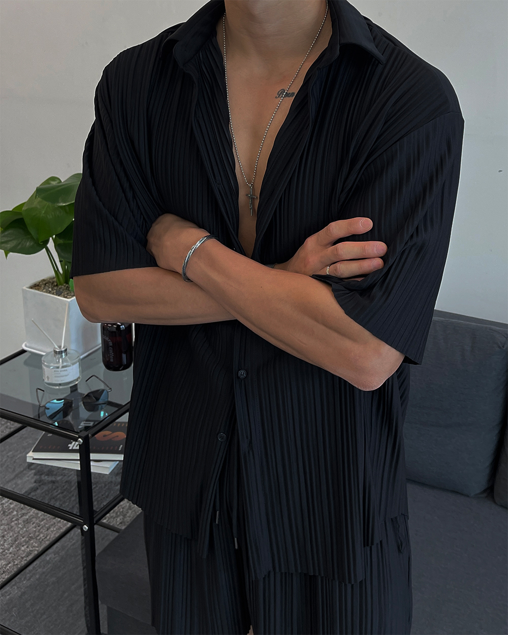 洋裝模特兒穿著圖片 - S1L32