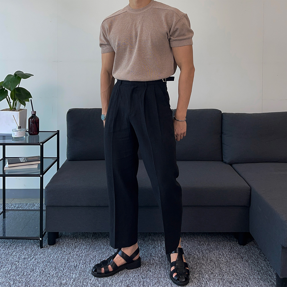 반팔 티셔츠 모델 착용 이미지-S7L1