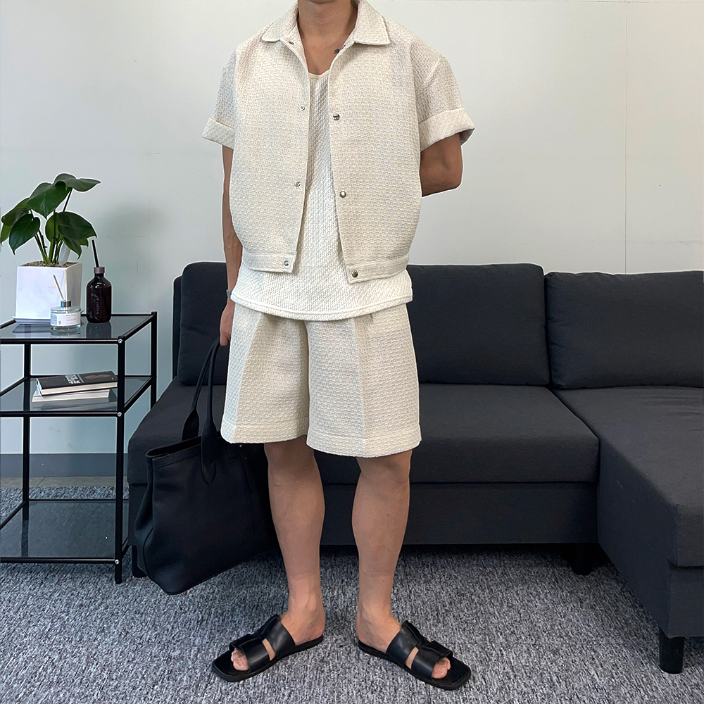 반바지 모델 착용 이미지-S1L32