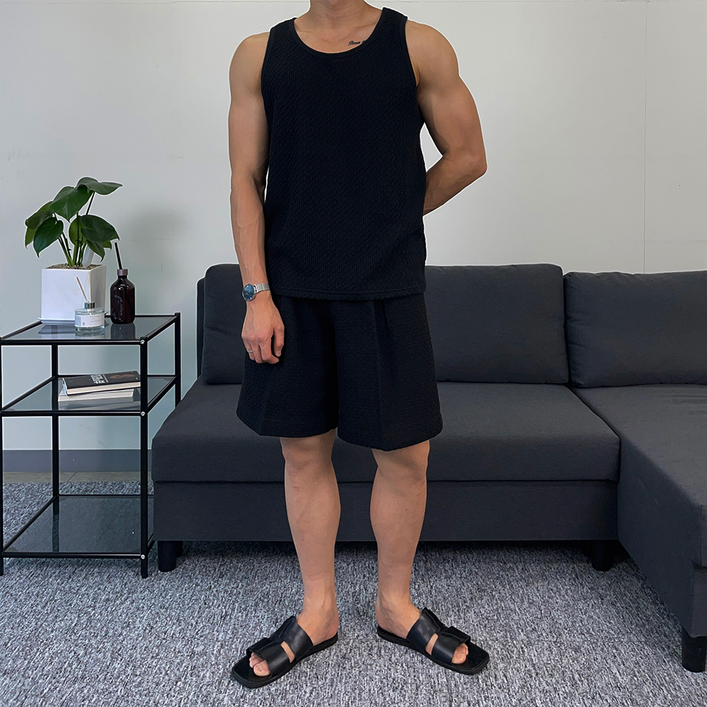 반바지 모델 착용 이미지-S1L45