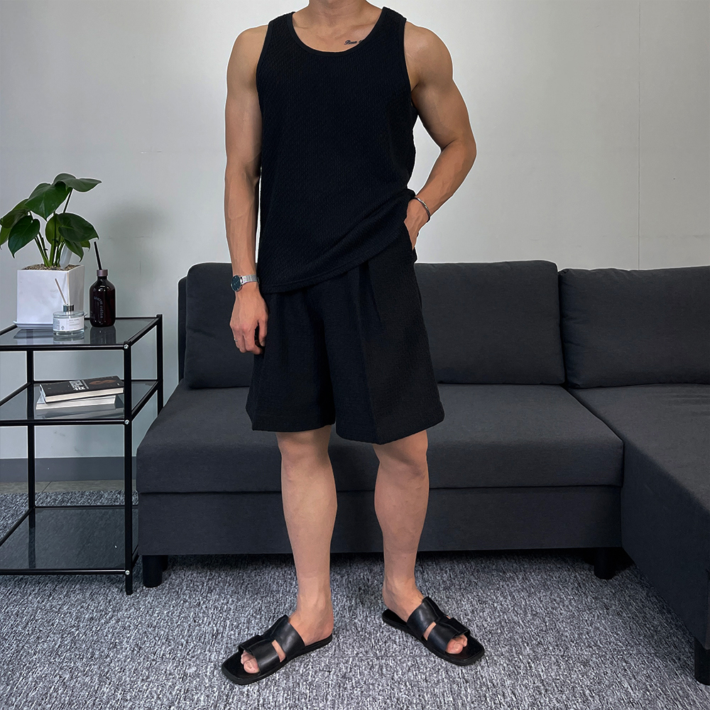 반바지 모델 착용 이미지-S1L37