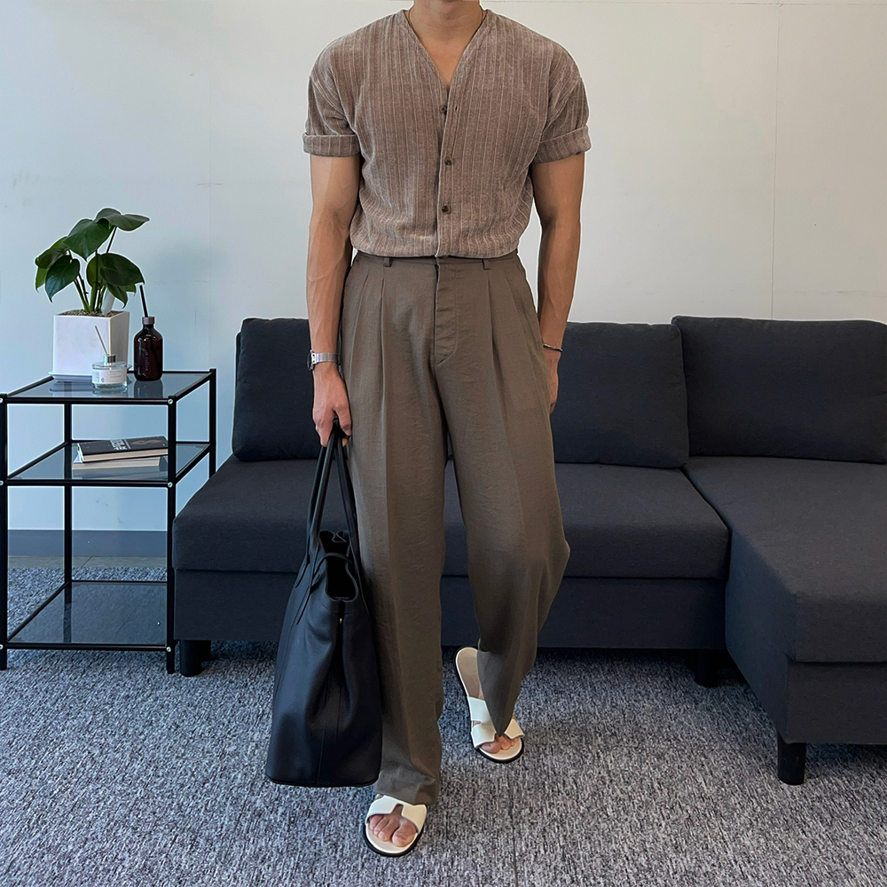 카디건 모델 착용 이미지-S3L11