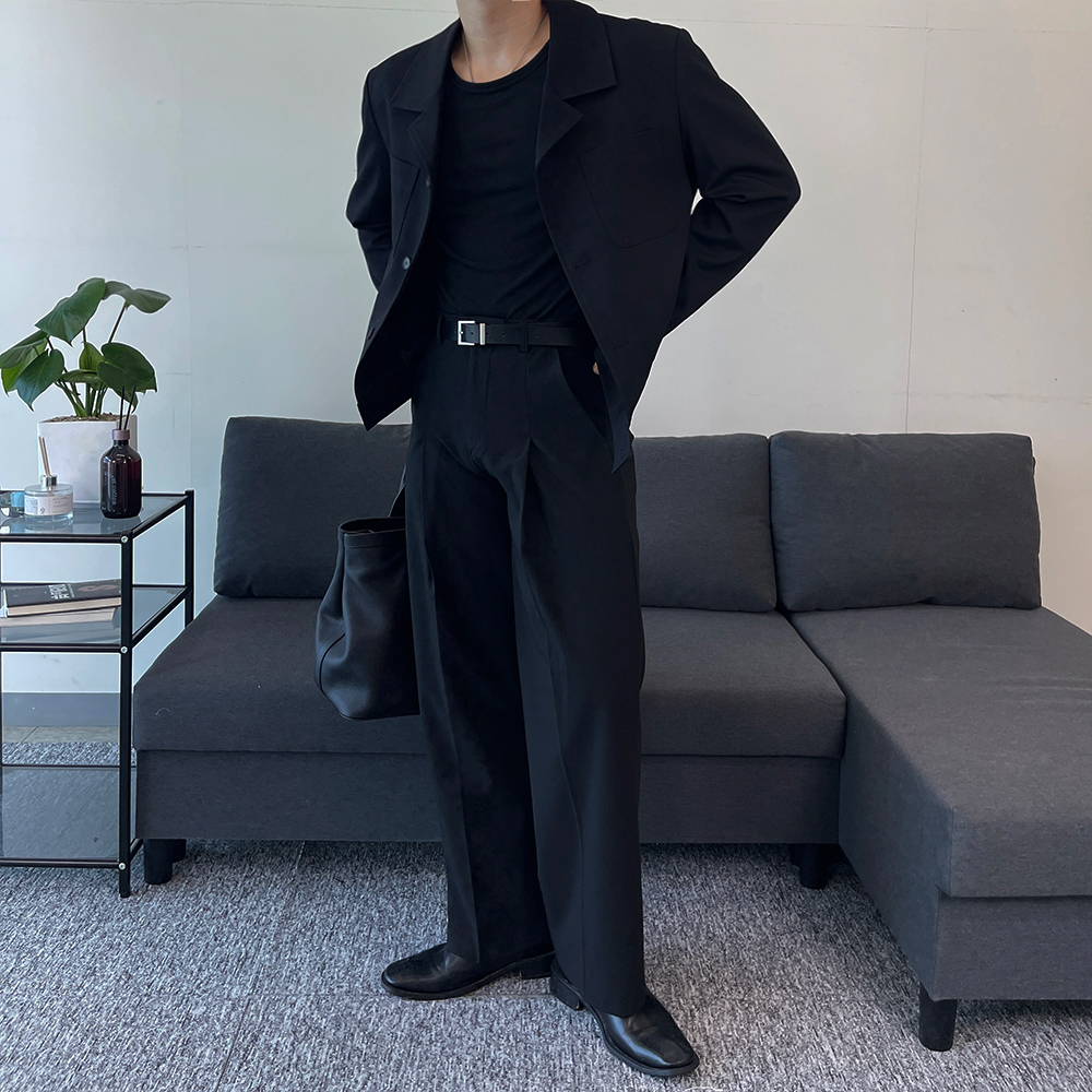 夾克模特兒穿著圖片-S1L40