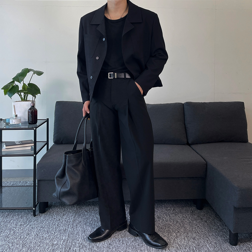 夾克模特兒穿著圖片-S1L43